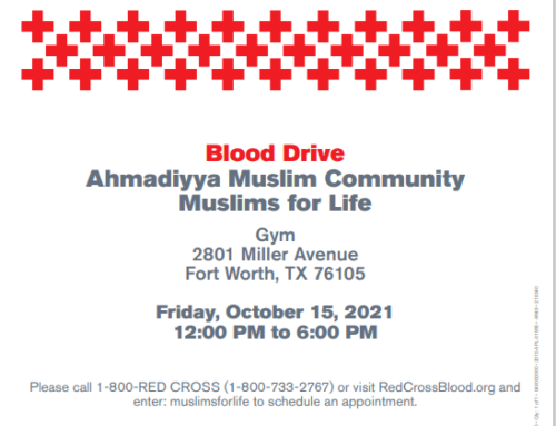 Save Lives at Blood Drive Friday, October 15, 2021
