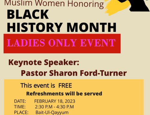 Muslim Women Honoring Black History Month